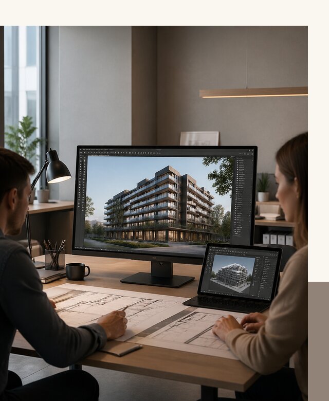 3D визуализация архитектуры и объектов строительства в Томске