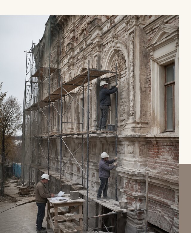 Реставрация объектов культурного наследия под ключ в Томске